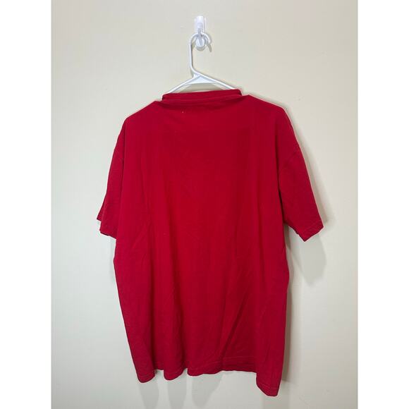 Travis Scott Sz XXL Astro World T-Shirt Red Graphic Tee - Picture 3 of 4